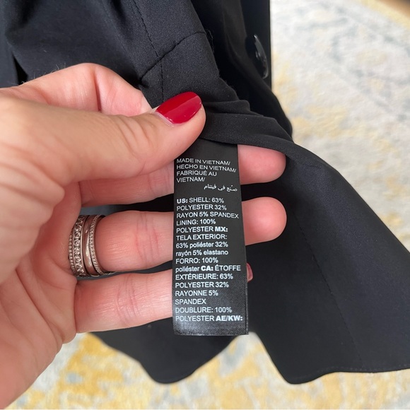 White House Black Market - Black - All Season Blazer Jacket - Size 4 - NEW - Picture 5 of 13
